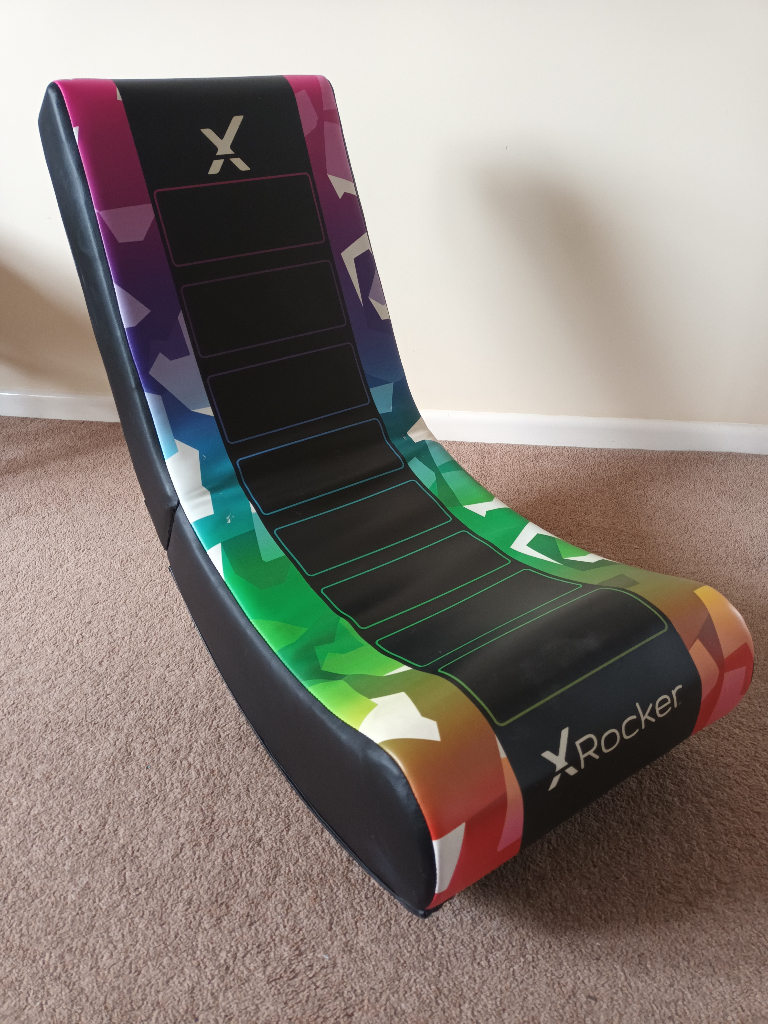 image for Rainbow X Rocker Gaming Chair