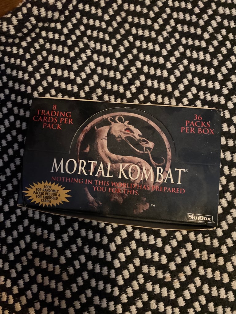 image for Mortal kombat trading cards 