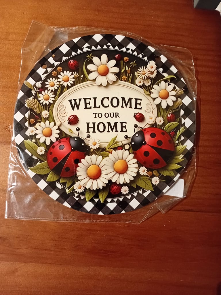 Welcome Home wood sign