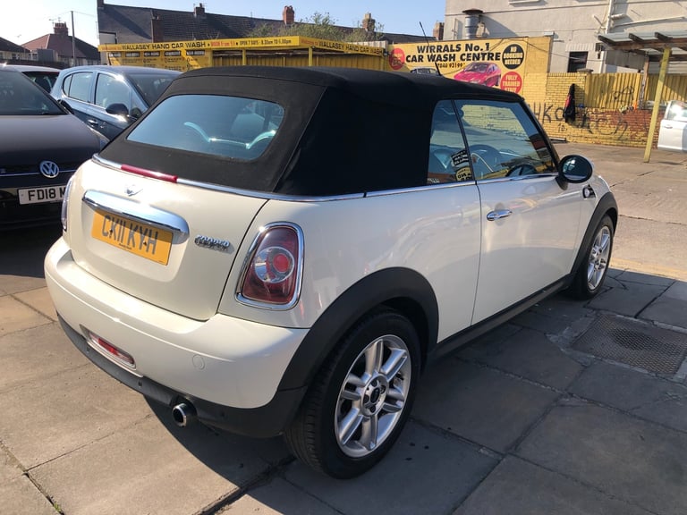 2011 MINI Convertible 1.6 Cooper [122] 2dr CONVERTIBLE Petrol Manual