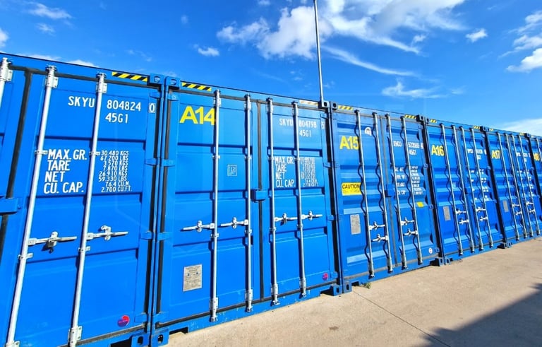 Self Storage Container Unit To Rent For Business & Personal Use - Birmingham - UStore ULock