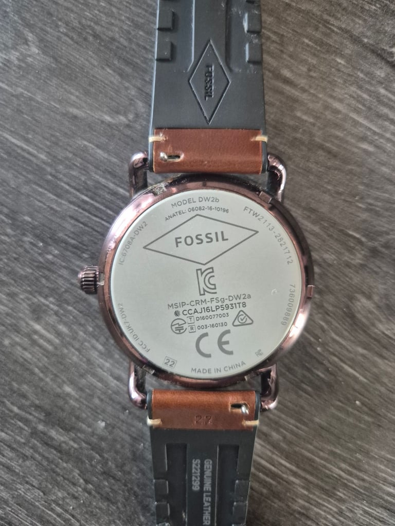 Fossil smart watch