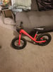 Balance bike Super Junior Kiddimoto children age 2 to 5 years red blac