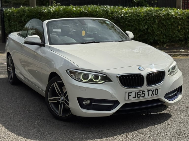 image for 2015 BMW 2 Series 2.0 220d Sport Convertible 2dr Diesel Manual Euro 6 (s/s) (190 ps) Convertible ...