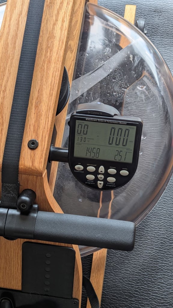 Waterrower oak British Rowing Edition with extras