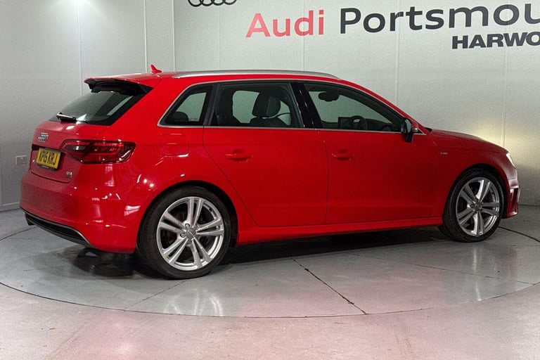 2015 Audi A3 1.8 TFSI S line Sportback 5dr Petrol S Tronic quattro Euro 6 (s/s) (180 ps) HATCHBAC...