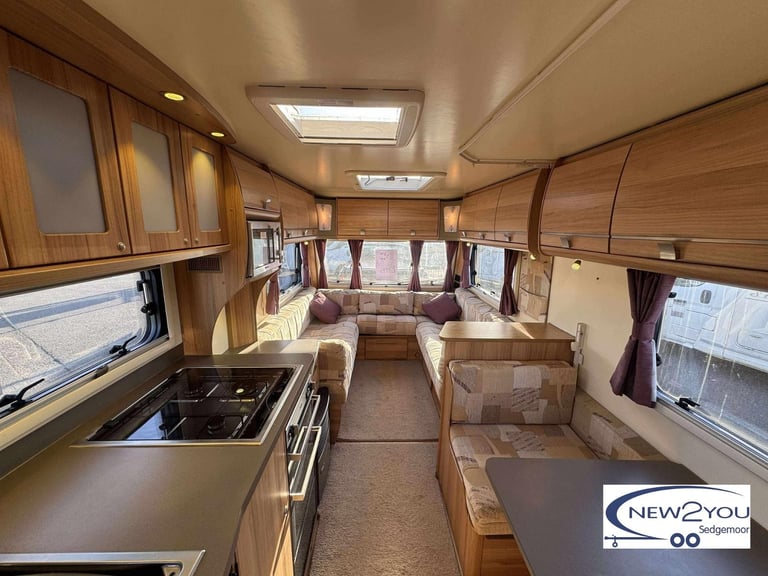 2012 Bailey Pegasus Milan 4 Berth 'U' Shaped Lounge Caravan - STOCK S086