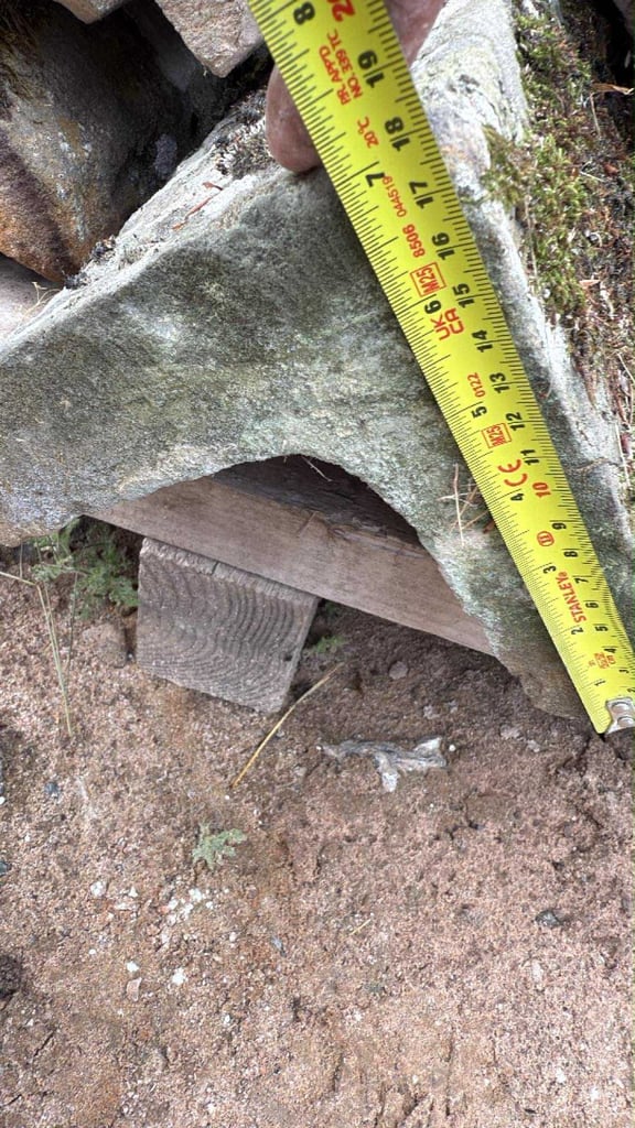  Reclaimed Sandstone ridge