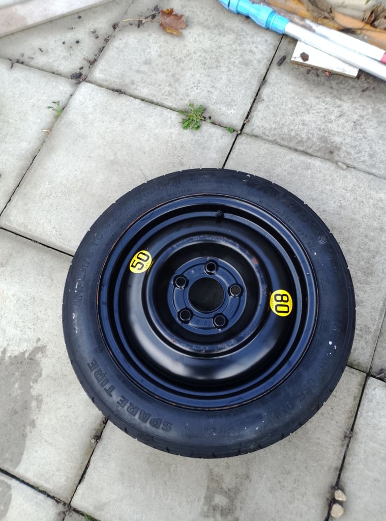 New Maxxis spare tyre