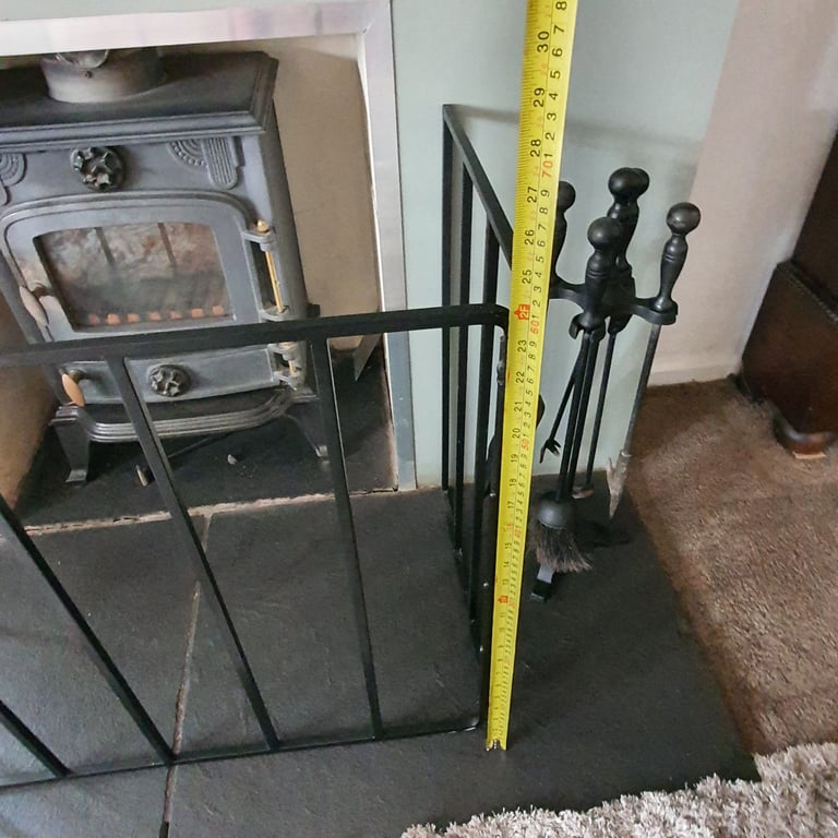 Woodburner fire guard 