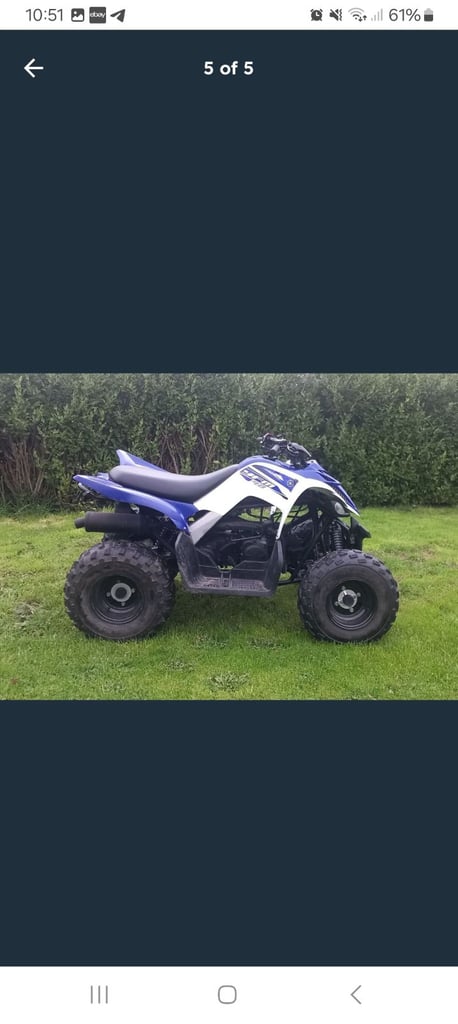 Yamaha yfm90r automatic stroke straight petrol 