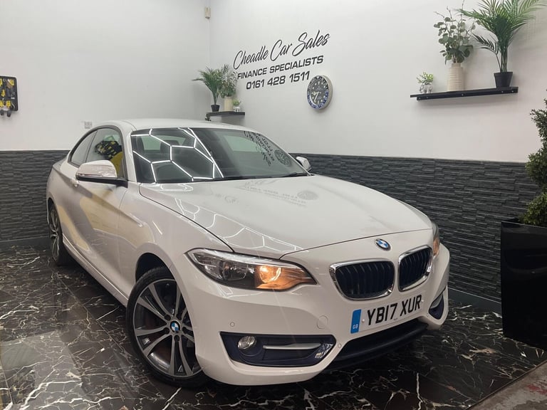 2017 BMW 2 Series 1.5 218i Sport Euro 6 (s/s) 2dr COUPE Petrol Manual