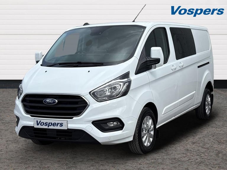 2022 Ford Transit Custom 2.0 EcoBlue 170ps Low Roof D/Cab Limited Van Auto Crew Bus Diesel Automatic