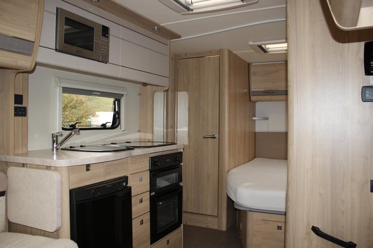 2015 "65" Elddis Special Edition 155 Athos Luxury 4 Berth Motorhome, Fixed Bed