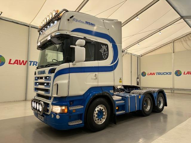 Scania R580 6x2 10 Tyre Rear Lift Tractor Unit PTO