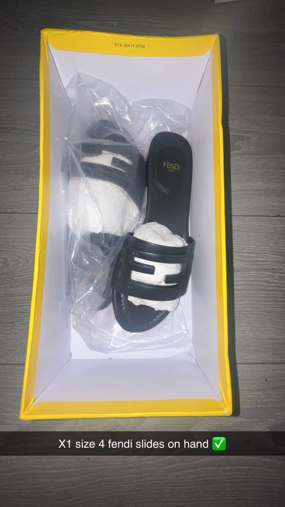 image for Fendi ladies sliders available 