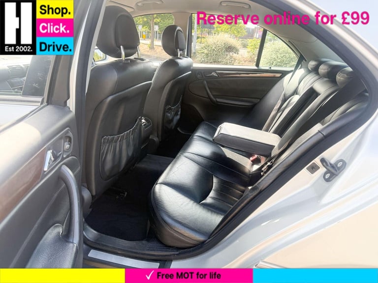  Mercedes-Benz C Class 1.8 C200 Kompressor Elegance SE 4dr Petrol Automatic