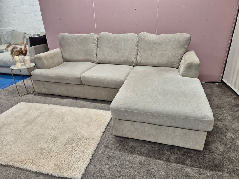 Delivery Available DFS Freya L Shape Corner Sofa 