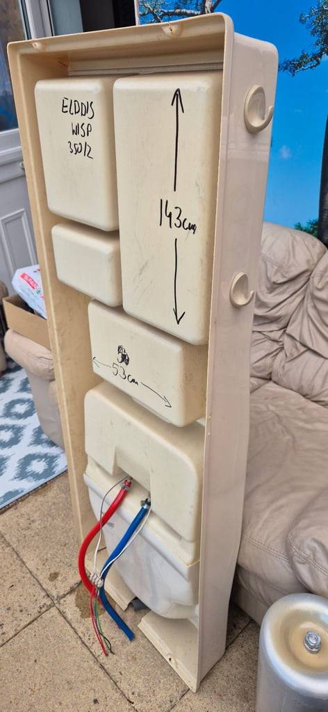 Vanity unit with folding sink for camper caravan motorhome boat.