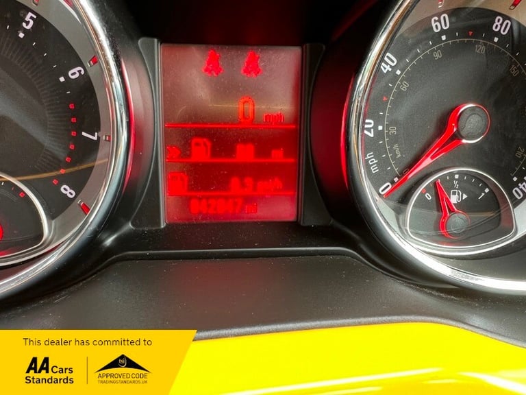 2017 Vauxhall ADAM JAM 1.4 Petrol Yellow