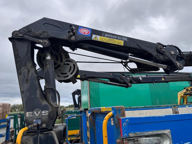2015 DAF CF 75.330 DROPSIDE 26ton WITH HMF 1420 FOLD AWAY CRANE  SPARES REPAIRS