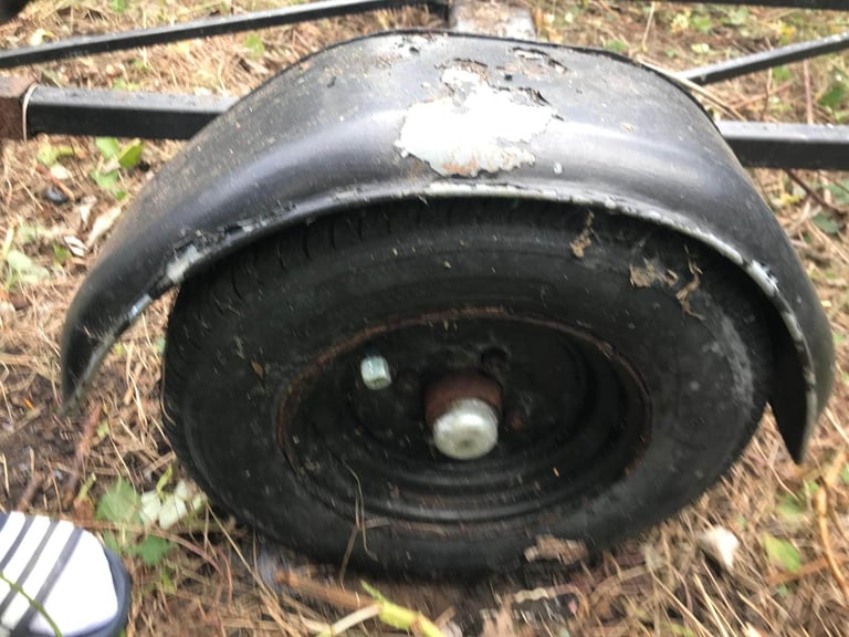 Trailer for rubber dingy or small boat