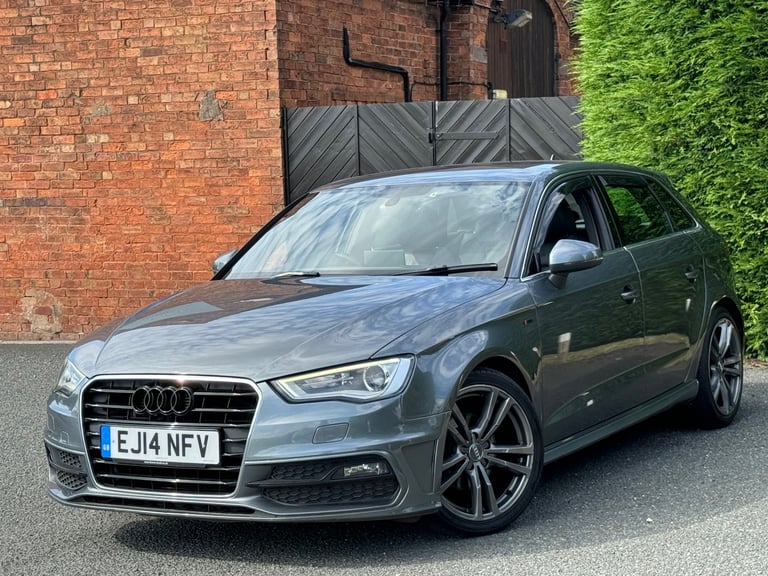 image for 2014 AUDI A3 SPORTBACK 1.4 TFSI S LINE S-TRONIC, £35 TAX, JUST SERVICED AT AUDI