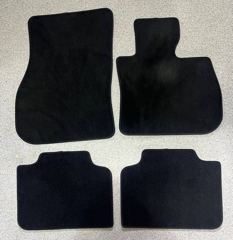 Genuine original BMW OEM full set of 4 car mats for BMW X1 2022 on.
