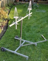 Alloy Wheel Painting Stand Trolley - Ascot Berkshire