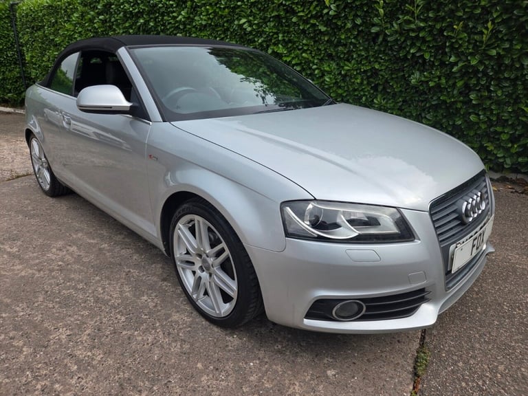 image for 2009 09 AUDI A3 CABRIOLET 2.0 TDI S LINE CONVERTIBLE 2DR DIESEL MANUAL EURO 4 (1
