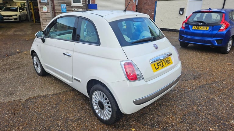 2012 Fiat 500 1.2 Lounge 3dr [Start Stop] HATCHBACK Petrol Manual