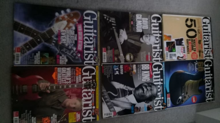 Guitarist, the guitar players bible magazine - UK publication - Bundle