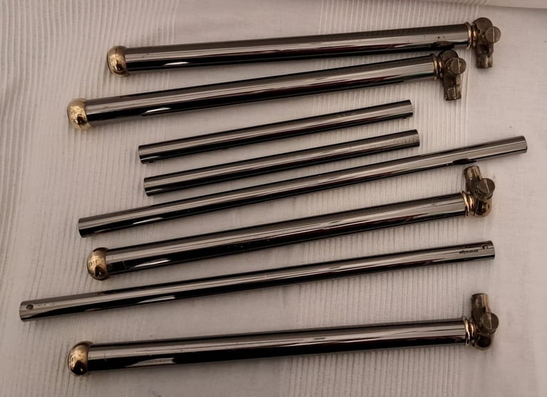 Pair of vintage Orsenigo nesting table frames