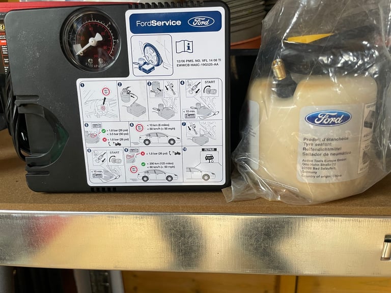 Ford tyre repair kit 