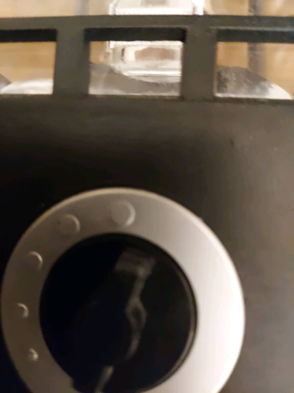 Lantern with rotating dimmer 