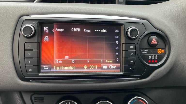 2017 Toyota Yaris 1.33 VVT-i Icon 5dr CVT Petrol Hatchback Hatchback Petrol Automatic