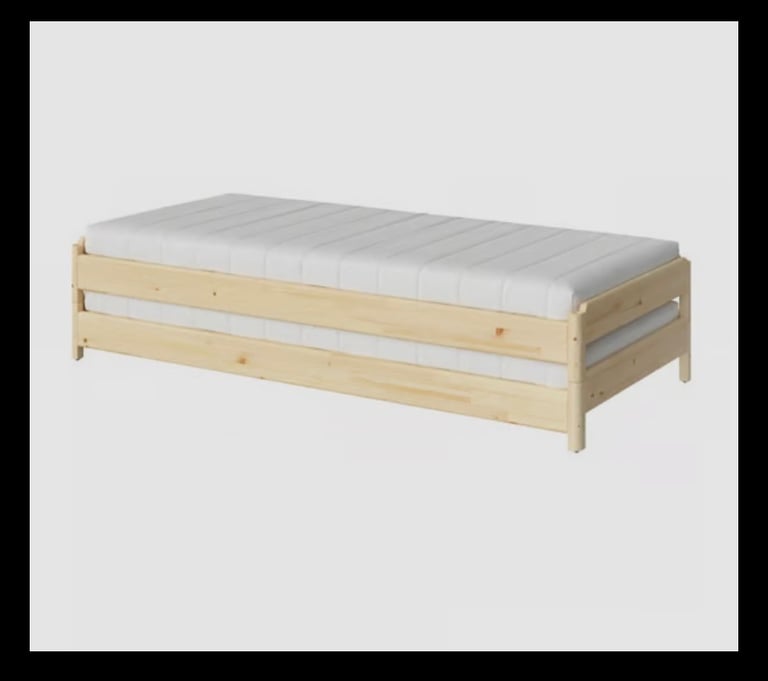 image for IKEA double /single bed barely used