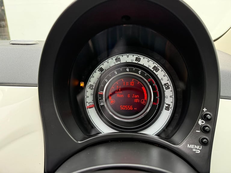 2015 Fiat 500 0.9 TwinAir Lounge 2dr Dualogic CONVERTIBLE PETROL Automatic
