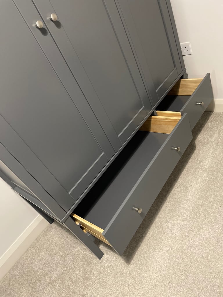 Grey M&S wardrobe