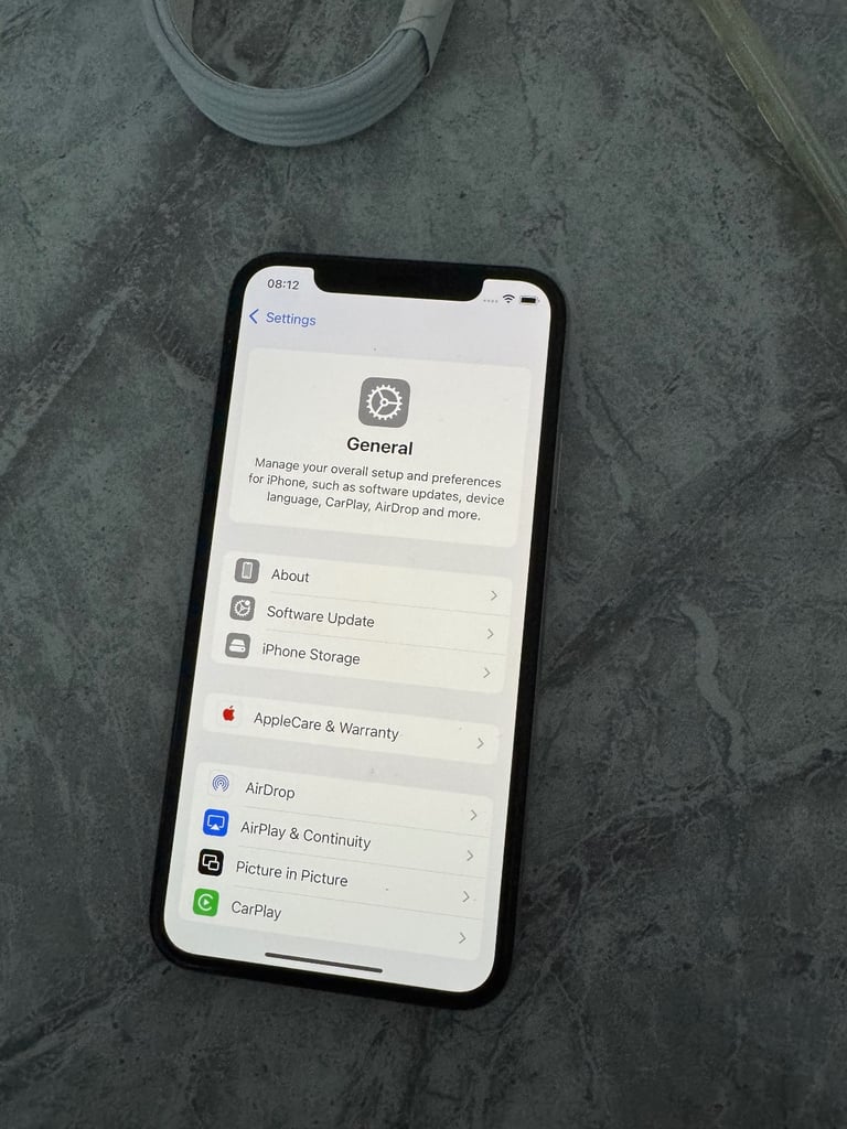 Apple iPhone XS White 64GB Unlocked