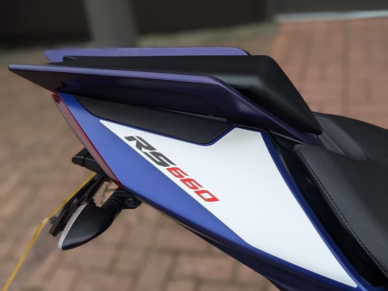 APRILIA RS660 2025 - NEW FRONT TYRE - FRESHLY SERVICED - TAIL TIDY - RAD GUARD