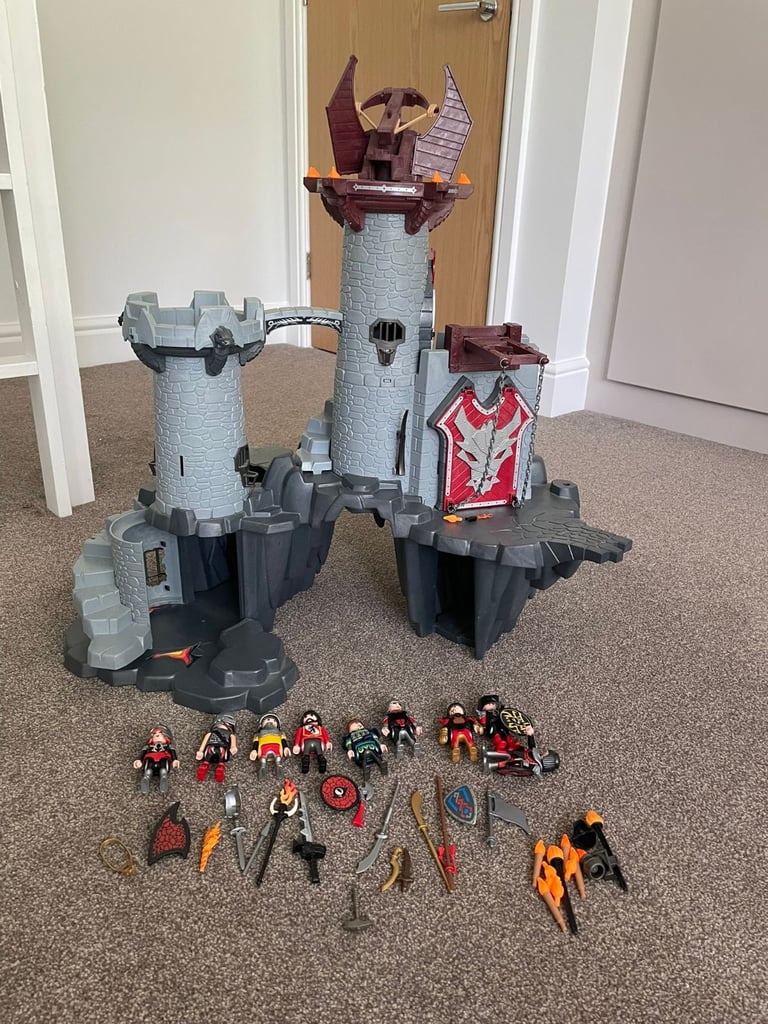 image for Playmobil Knights castle with figures and accessories