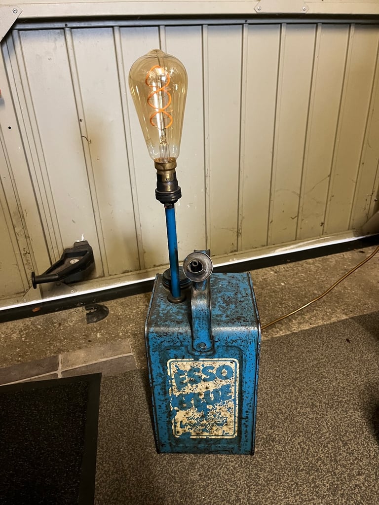 image for Esso Blue can lamp
