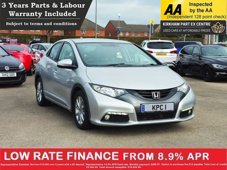 2013 Honda Civic 1.8 i-VTEC EX Hatchback 5dr Petrol Manual Euro 5 (s/s) (142 ps)  *** DRIVE  Hatc...