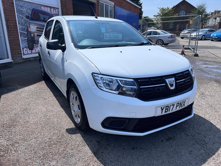 2017, DACIA SANDERO 1.0 Ambiance SCe 75 White Manual Petrol
