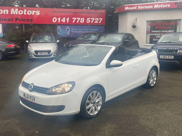 2011 Volkswagen Golf 1.6 TDI BlueMotion Tech SE Cabriolet Euro 5 (s/s) 2dr CONVERTIBLE Diesel Manual
