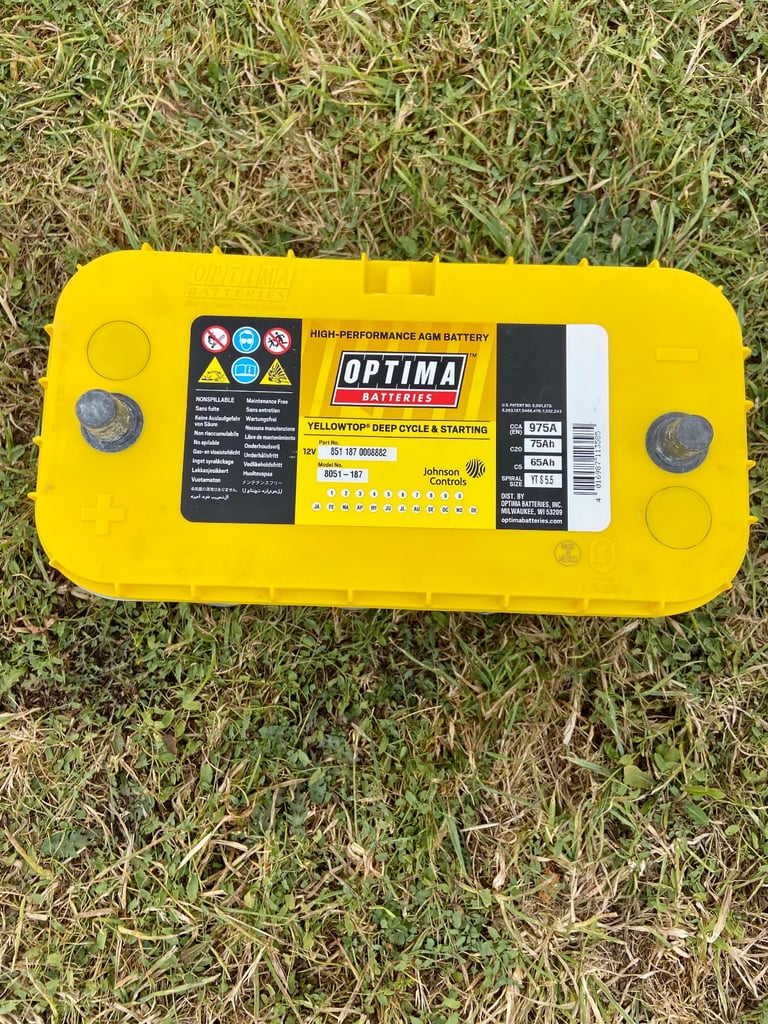 OPTIMA YELLOW TOP BATTERY 975CCA
