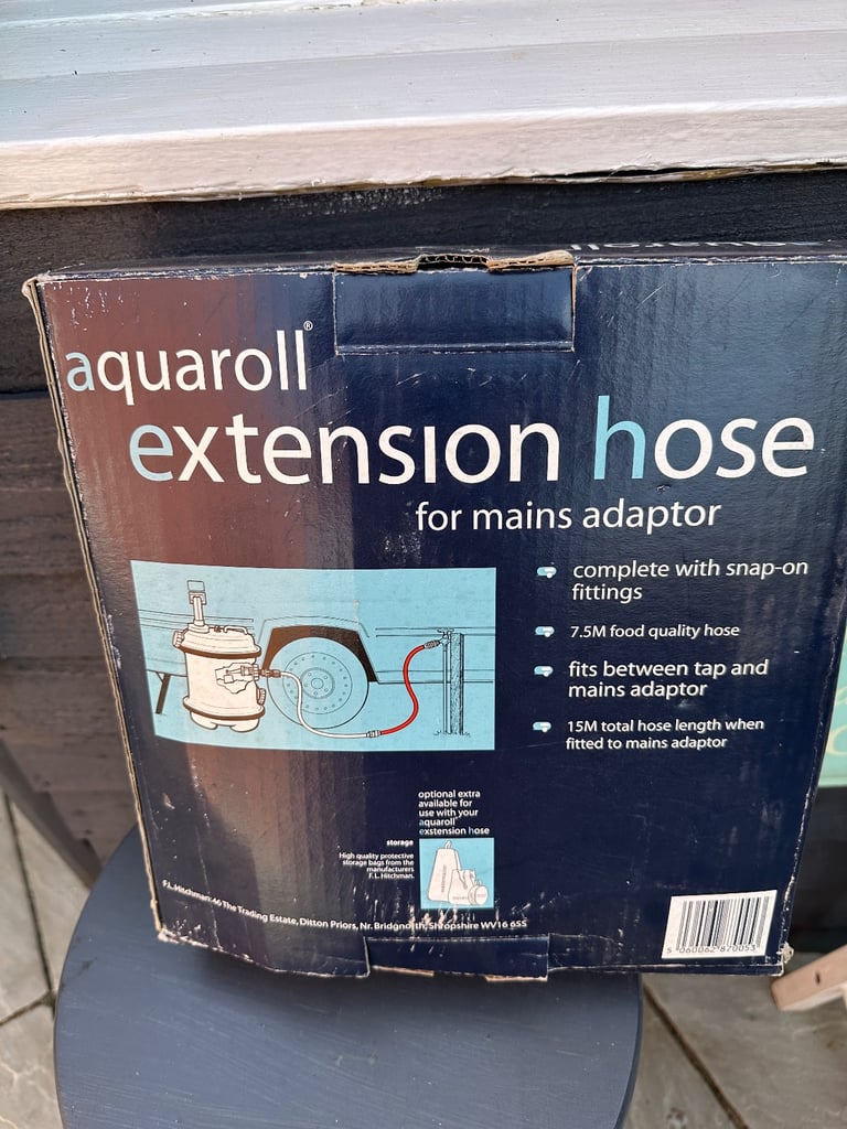 Aqua roll/Ultraflow extension hose for mains adapter 