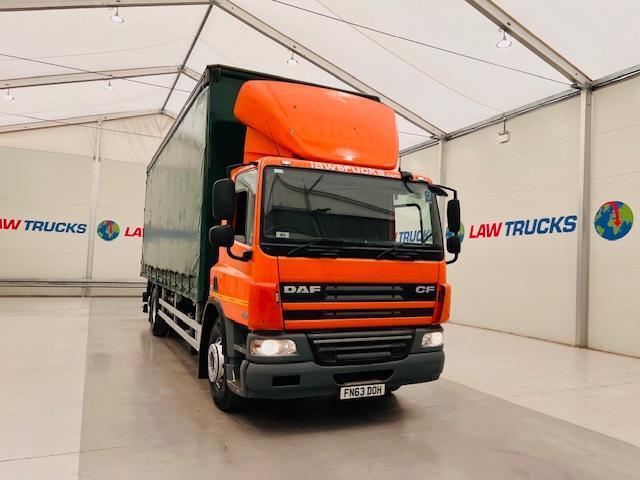 DAF CF75 310 6x2 Rear Lift Day Cab Curtainsider 