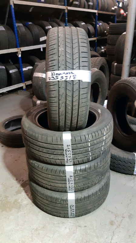 image for set of 235 55 18 hankook tyres 6-7mm tread £160 set fitd n bal £80 pair opn 7 days
